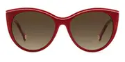 Carolina Herrera HER 0142/S R9S/HA Women’s Sunglasses Burgundy Size 56