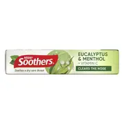 Soothers Eucalyptus/Menthol Lozenges 10 Pack
