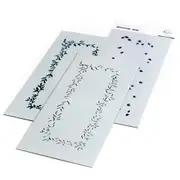 PinkFresh Studio Incredibly Grateful Coordinating Stencil Set