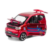Catzon 1:32 Messi Alloy Car Model with Pull-Back Functionality and Sound Light Effects-Red