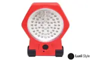 Rechargeable 60 LED Multi Function Work Light 3 Modes Roadside Flashlight Signal