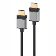 Alogic SSULHD01-SGR 1m Slim Super Ultra 8K HDMI to HDMI Cable HDMI 2.1, with 48Gbps Bandwidth