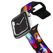 Apple Watch Series 4-6, SE (40mm) Impact Band EttaVee Leopard Print No.2