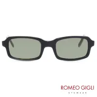 在飛比找momo購物網優惠-【Romeo Gigli】義大利簡約時尚個性太陽眼鏡(藏青-