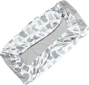 ASAKKURA Breathable Changing Pad Changing Table Sleeve for Boys Gentle Touch Removable Washable for Cribs Diaper Changes Stylish