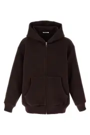 wool zip-up jacket 4,5 Black