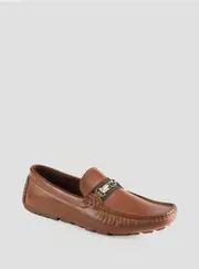 GUESS Brown Aarav Loafers Size: 9