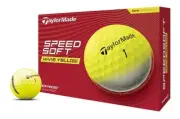 TAYLORMADE SPEEDSOFT 4 DOZEN GOLF BALLS - YELLOW - NEW 2024 - VALUE PLUS!