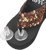 3 Pairs Flip-Flop Gel Toe Guards Cushions Thong Protectors Silicone Thong Sandal Toe Protectors, Clear