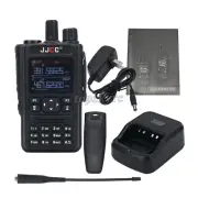 Full Band Walkie Talkie Handheld Transceiver VHF UHF Radio 256 Channels For JJCC