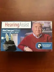 Hearing Assist Hearing Device HA-802 Bluetooth - Rechargeable Set FAST SHIPPING