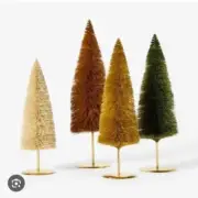 Threshold designed with Studio McGee Set of 4 Decorative Bottle Brush NWT