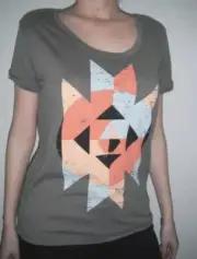 NWT VOLCOM GOLDEN EYE FLIRT TEE WOMEN'S T SHIRT SMALL code L144