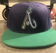 Aberdeen IronBirds New Era 59Fifty 7 1/2 Anglers Hat MiLB MUSA Bassmaster
