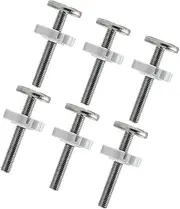 ibasenice Pcs Threaded Spindle Rods Gate Extension Rods Pet Safety Gate Extender Pressure Mount Hardware