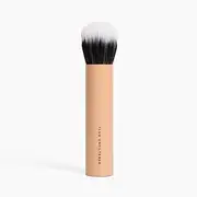 [+ Lux Unfiltered] Blending Face Brush, Makeup Tool for Applying, Contouring & Blending Bronzer, Blush & Other Makeup, Can be Used for Buffing & Stiffiling, Vegan + Cruelty Free Synthetic Bristles