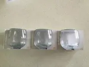 3 X MCDONALDS 2021 50 YEARS - "THE MACCA’S CUP” WOBBLING GLASS LIMITED EDITION