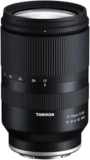 TAMRON AFB070S700 17-70mm F2.8 Di III-A VC RXD Lens for Sony E Black