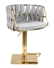 Statements by J Milano Swivel Adjustable Counter Bar Chair