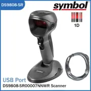 Symbol DS9808-SR00007NNWR Hands-Free Wired 1D Bar Code Scanner Reader Black