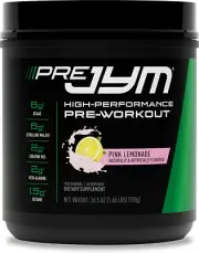 Pre Jym Pink Lemonade, 30 Servings, Pink Lemonade, 30 Count