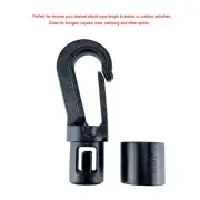 Lightweight Kayak Plastic Hooks Secure Your For 5 8mm Bungee Cords with Ease