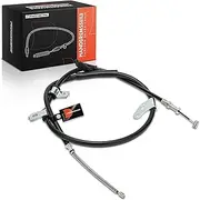Parking Brake Cable Pull Rear Left Compatible with Forester SF Impreza Coupe GFC Impreza Notchback GC GD Leone II Station Wagon Leone III Replace# 26051FC030