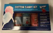Kool-Aid Cotton Candy Flossing Sugar Party Kit 3Pack, Blue Raspberry, Strawberry