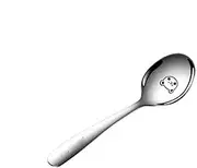 lskdnrufh Cuillère 304 Stainless Steel Spoon Thickened Western Food Spoon Household Staple Food Multifunctional Spoon Eating Spoon Cuillère à Soupe