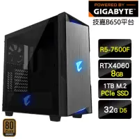 在飛比找momo購物網優惠-【技嘉平台】R5六核GeForce RTX 4060{空襲飛