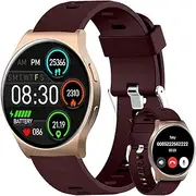 BENIO Smart Watch (Answer/Make Call), AI Watch Faces, 1.43" AMOLED with AOD, IP68 Waterproof Fitness Tracker, 24/7 Heart Rate/SpO2/Sleep Monitor/Stress, 110+ Sports Modes, Compatible Android & iOS