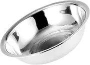 iplusmile Stainless Steel Vegetable Washing Basin Thickened Kitchen Wash Basin for Rice Fruits Vegetables Capacity Household Storage Container Easy to Clean Use