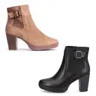 Rieker Y2252 Womens Warm Lining Casual Zip Boots