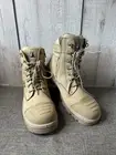 Steel Blue Mens Southern Cross Zip Steel Toe Boots Size 15 Tan Sand Lace Up Work