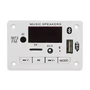 12V Bluetooth 5.0 Decoder MP3/WMA/WAV/FLAC/APE Audio Decoding Board w/ Recording