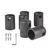 Trampoline Caps, Trampoline Housing Piston Black for Flat Steel Sheet6755