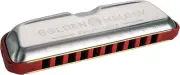 Golden Melody Progressive C Major Harmonica