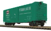 MTH Premier O #7485 P&LE Pittsburgh 50' PS-1 Box Car w' Youngstown Door 20-99378
