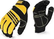 [Radians] DPG201 Synthetic Leather Performance Gloves, Hand Gloves - Size M