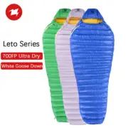AEGISMAX Mummy Sleeping Bag 700FP White Goose Down Camping Ultralight Outdoor