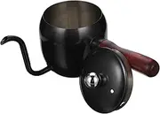 1 PC Stainless Kettle with Long Spout Ergonomic Handle for Easy Pouring for Hand Brewing Coffee and Tea at Home Office Cafes