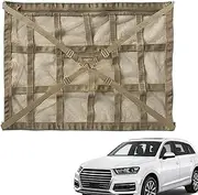 Whnbuij Car Ceiling Cargo Net - Roof Organizer Cargo Net, Space Saving Car Trunk | Storage Pocket Organizer Sundries Bag, Roof Cargo Net for Car, RV, SUV