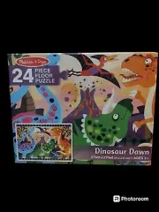 Melissa & Doug/ 24 Piece Floor Puzzle/ Dinosaur Dawn.