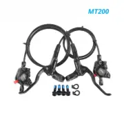 MTB Mountain Bike Hydraulic Disc Brake Set Contains MT200 Brakes Lever Rotor New