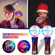 5x Multicolor Lightstick Concert Glow Sticks Ball Toy Glowing Stick Glitter Wand
