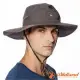 【荒野 WildLand】中性抗UV防水保暖盤帽(透濕10000g).大圓盤帽/W2017-99 深霧灰