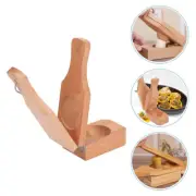 Wooden Crusher Banana Mould Ground Tostone Smasher