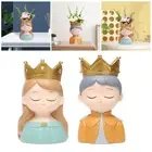 Small Plant Container, Fairy Head Planter, Figurine, Cartoon Crafts, Home