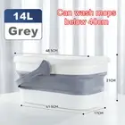 BOOMJOY 14L Collapsible Bucket Foldable Mop Bucket Cleaning Water Bucket