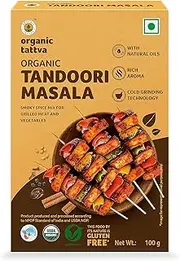 Organic Tandoori Masala 3.53 Ounce (Pack of 1)